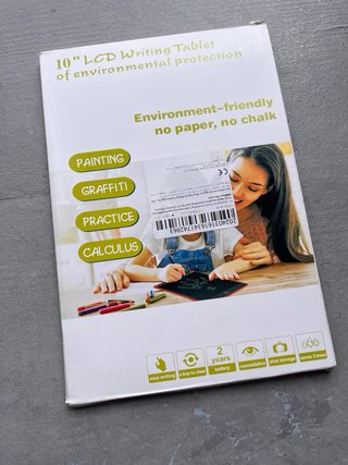 ¡Adiós a los ‘me aburro’! Tableta LCD 10” niños