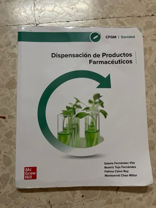 Lote de libros 2.º Farmacia y Parafarmacia