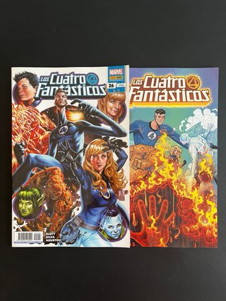 Lote Los Cuatro Fantásticos Marvel