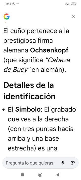 Hacha de mina muy antigua