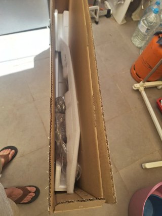 Caja TV TCL 55 QD-Mini LED vacia