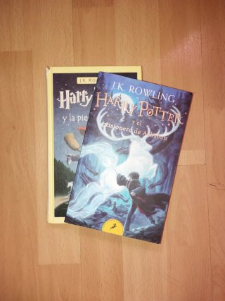Libros Harry Potter 1 y 3