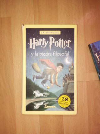 Libros Harry Potter 1 y 3
