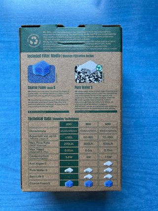 Filtro interno Aquatlantis BIO 200