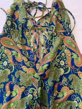 Vestido Boho Corto Estampado