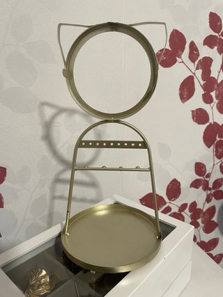 Joyero Zara Home Dorado Gato