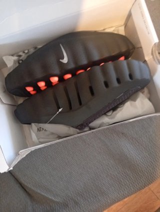 Chanclas Nike Mind Negro Naranja