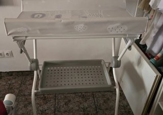 Bañera cambiador para bebé