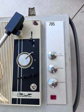 Tocadiscos Portátil Supert 705 Vintage