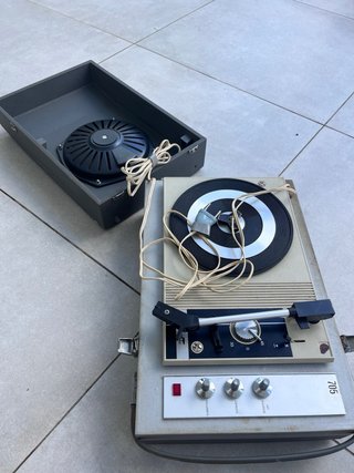 Tocadiscos Portátil Supert 705 Vintage