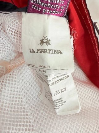 La Martina Costume Uomo L Cargo Bianco Team Swim