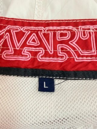 La Martina Costume Uomo L Cargo Bianco Team Swim