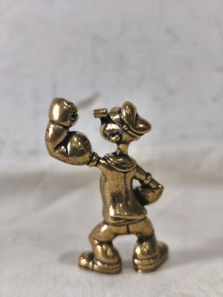 Figura Popeye Bronce Macizo Paramount Pictures
