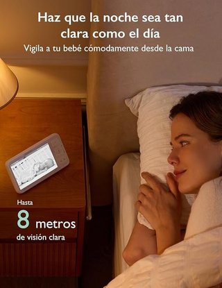 vigilabebés cámara de vigilancia monitor para bebé
