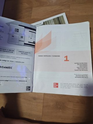 Lengua castellana y literatura, 1 Bachillerato