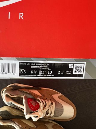 Nike Air Huarache Stussy Desert Oak Beige/Brown