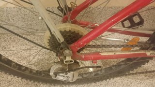 Bicicleta Roja Btwin Original