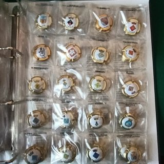 Colección 183 Escudos Tarragona Chapas Cava