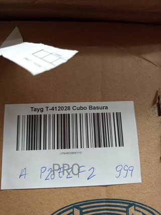 Tayg T-412028 Cubo Basura, 50 l