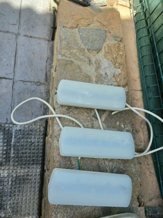 Luces de emergencia LED (2x50W, 1x35W)
