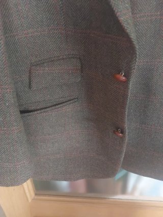 Blazer Embassy jaspeado marrón multicolor