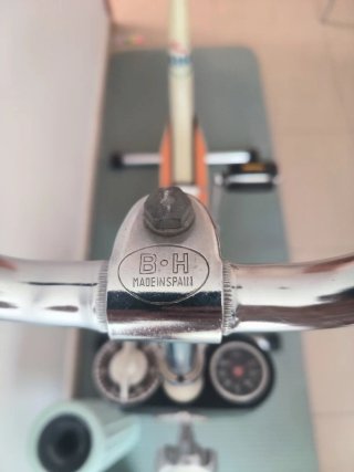 Bicicleta estática BH clásica/vintage