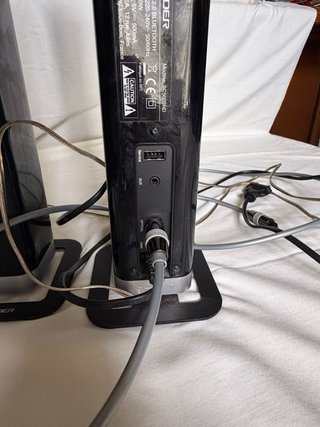 Altavoces SCHNEIDER Negros y Plateados