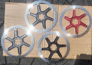 Dischi Formula Ø203 IS 6 fori black & red