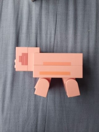 Figura de cerdo Minecraft