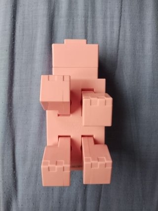Figura de cerdo Minecraft