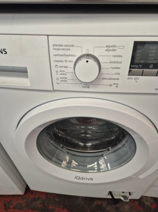 Lavadora Siemens iQdrive 8Kg