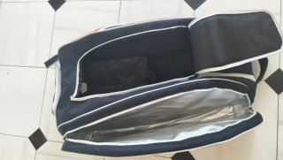 Paletero Mochila Orven Azul marino, blanco y Rojo