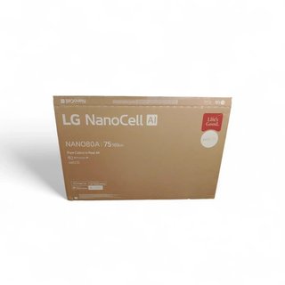 SMART TV LG NANOCELL AI 75" 75NANO80A6B + CAJA *A ESTRENAR*