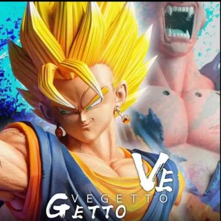 Figura Dragon Ball Z Vegito vs Majin Buu