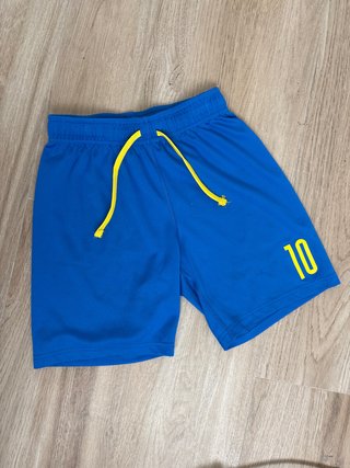 Pantalones cortos niño fútbol 10 talla 134-140