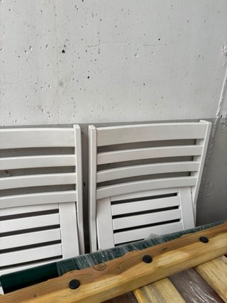 Mesa y 2 Sillas Terraza Plegables