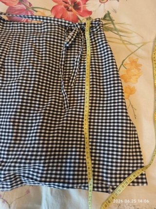 Falda pantalón vintage cuadros