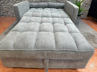 Sofá Cama 2 Plazas Tela Gris