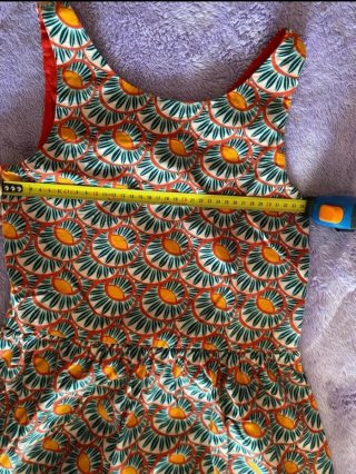 Vestido de tirantes para niña estampado