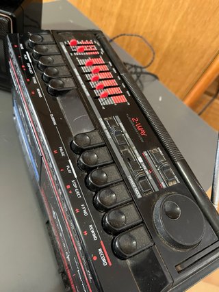 Radio Cassette Philips Super Tandem Doble Deck