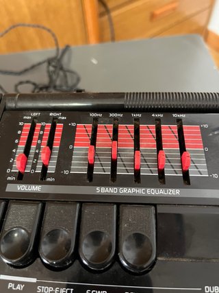 Radio Cassette Philips Super Tandem Doble Deck