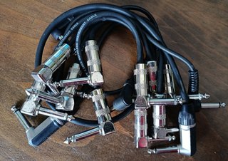Cables para pedales de guitarra (set)