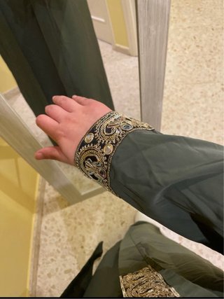 Conjunto abaya tirantes + kimono