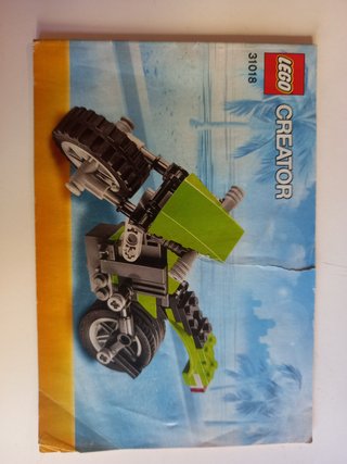 Lego Creator Motos Verdes 3 en 1