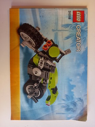 Lego Creator Motos Verdes 3 en 1