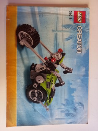 Lego Creator Motos Verdes 3 en 1