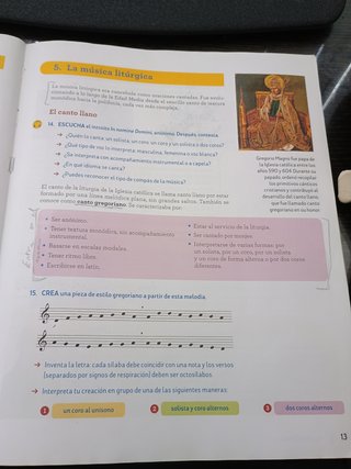 Libro Música Acordes 3º ESO Santillana