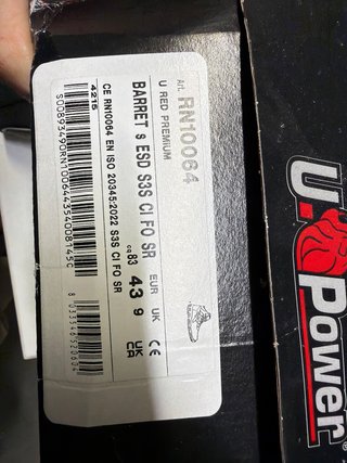 Bota Upower Barret talla 43