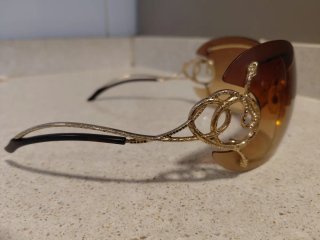 Gafas de sol con estampado cebra