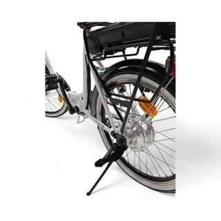 BICICLETA ELECTRICA PLEGABLE DENVER E-1000 BLANCA CON CARGADOR Y DOS LLAVES